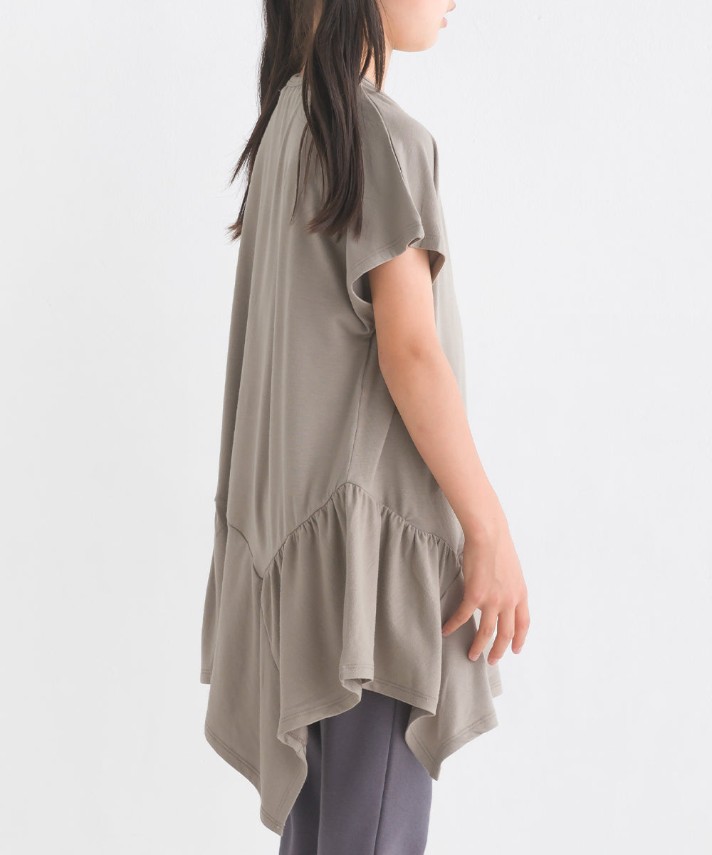【OMNES】キッズ 2デザインプルオーバー半袖Tシャツ【1522-5243】
