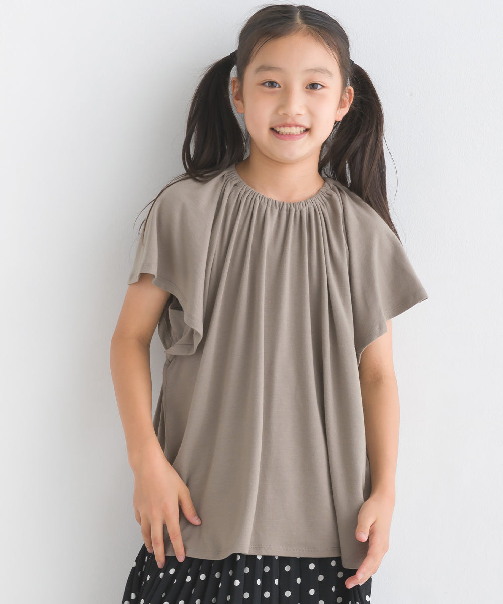 【OMNES】キッズ 2デザインプルオーバー半袖Tシャツ【1522-5243】