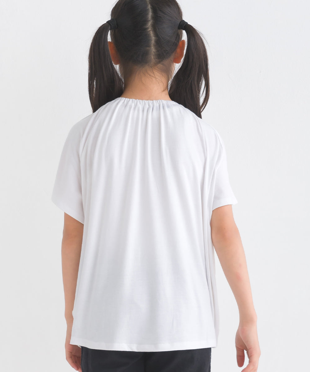 【OMNES】キッズ 2デザインプルオーバー半袖Tシャツ【1522-5243】