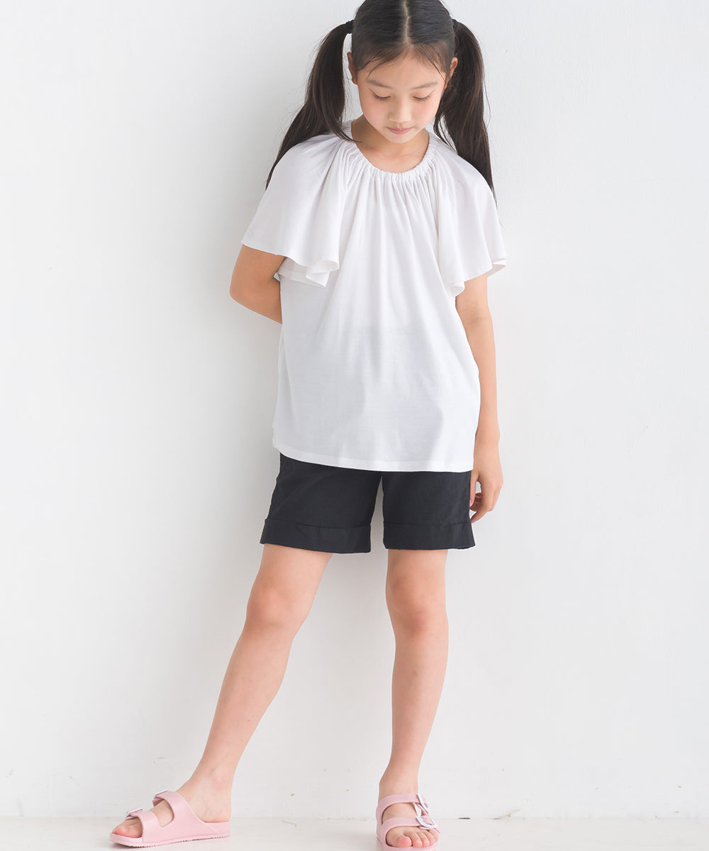 【OMNES】キッズ 2デザインプルオーバー半袖Tシャツ【1522-5243】