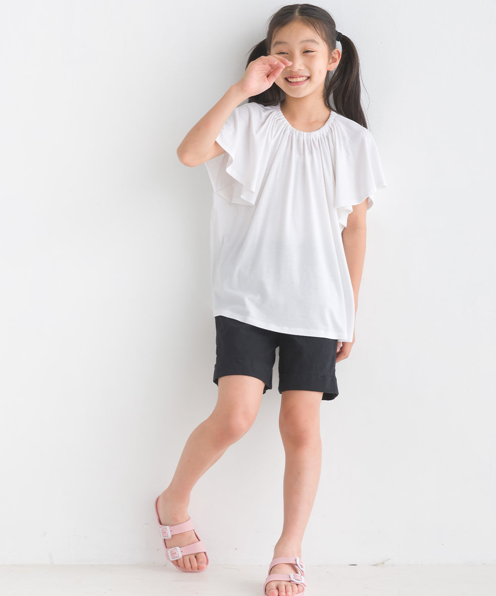 【OMNES】キッズ 2デザインプルオーバー半袖Tシャツ【1522-5243】