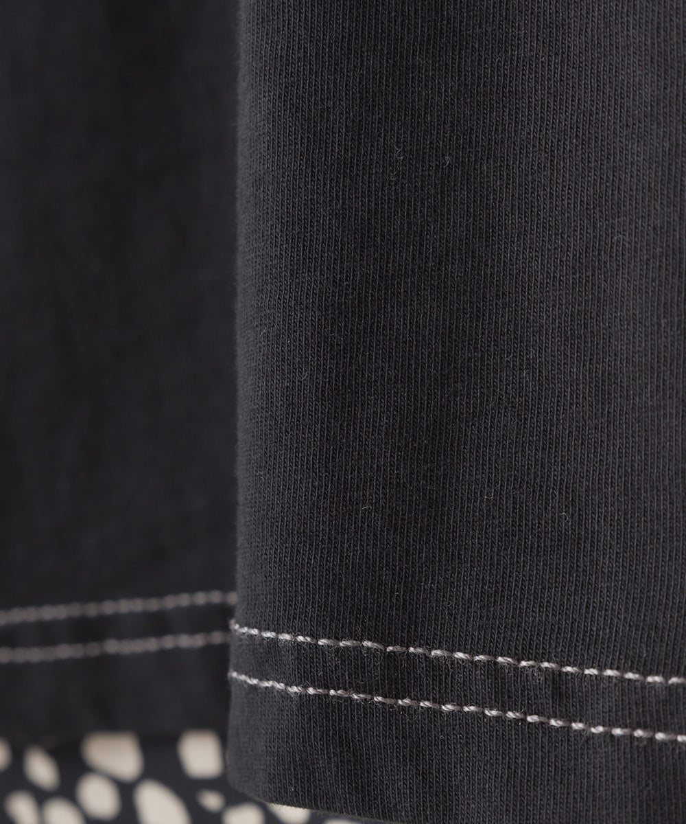 【OMNES】ユニセックス バイオポリウォッシュ加工 フットボールTシャツ【1522-5259】