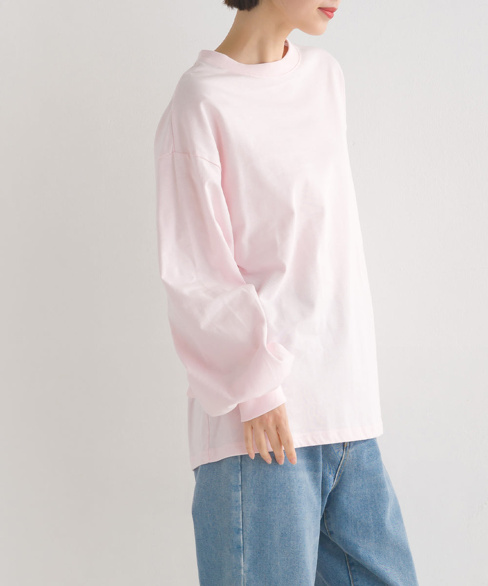 【OMNES】袖ボリューム長袖Tシャツ【1522-5270】