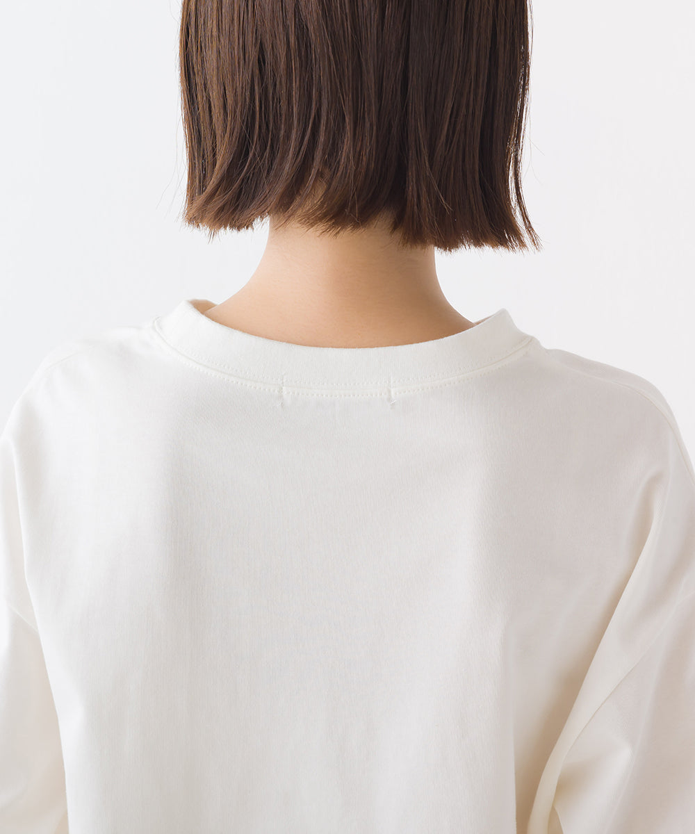 【OMNES】袖ボリューム長袖Tシャツ【1522-5270】