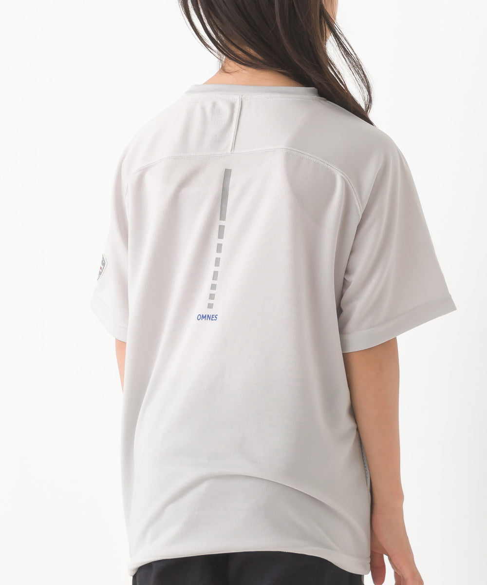 【Vissel×OMNES】キッズ ポケット付きメッシュ半袖Tシャツ ヴィッセル神戸コラボTシャツ【1522-5312】