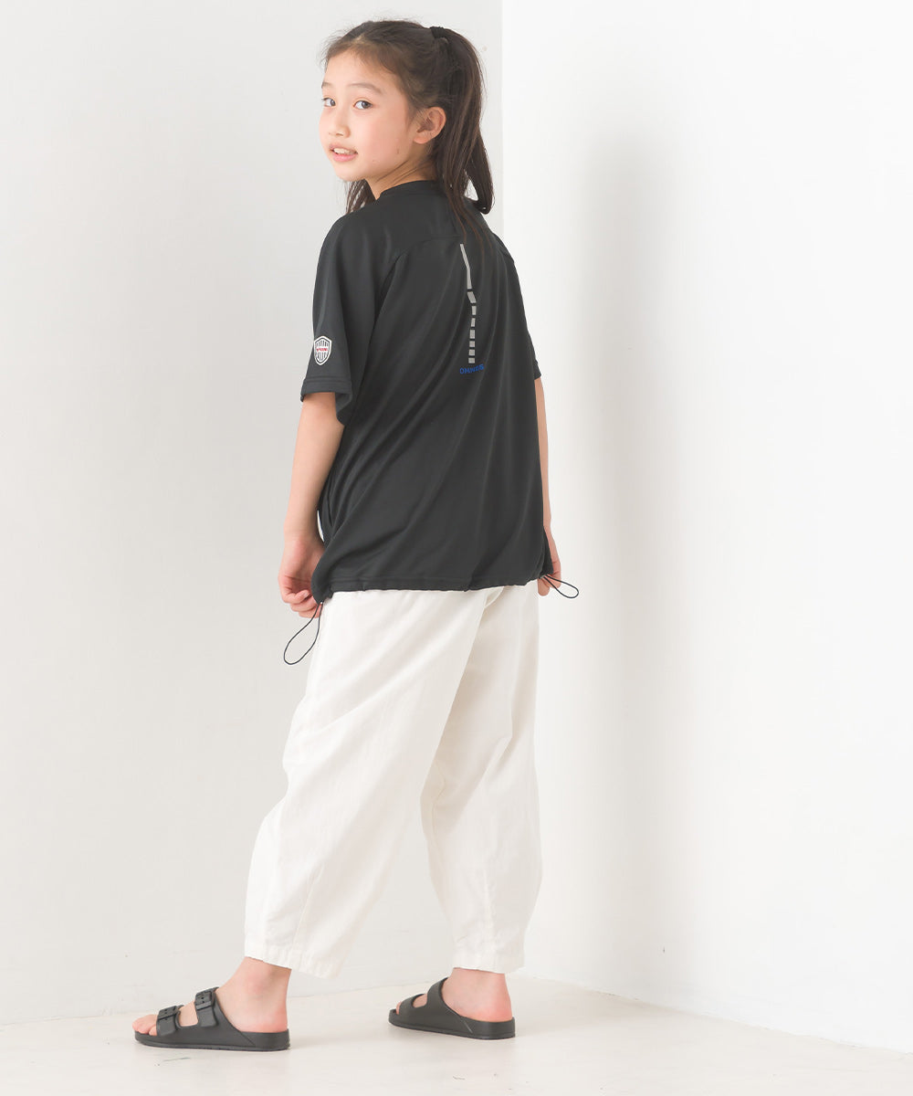 【Vissel×OMNES】キッズ ポケット付きメッシュ半袖Tシャツ ヴィッセル神戸コラボTシャツ【1522-5312】