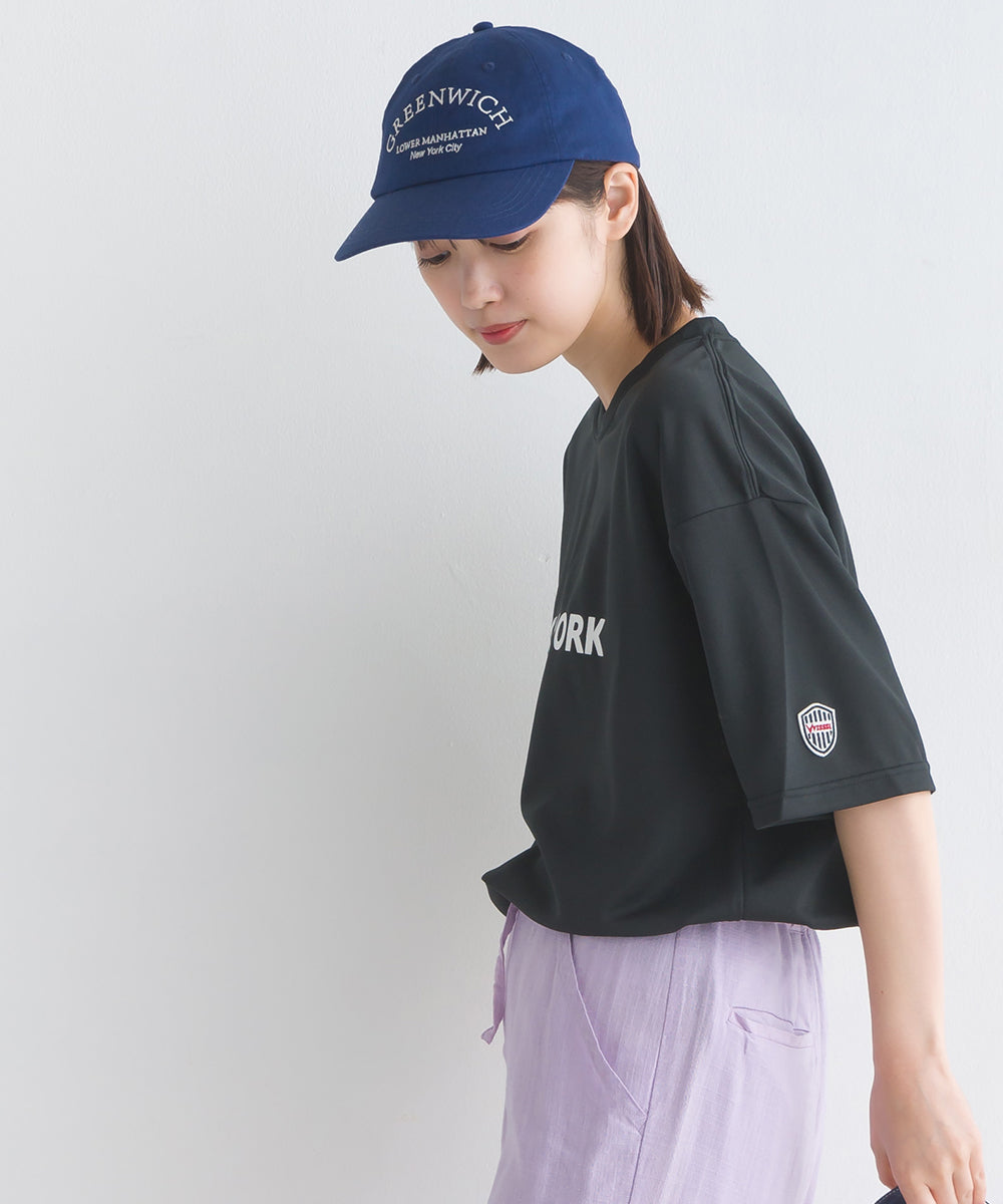 【Vissel×OMNES】ユニセックス プリントメッシュ半袖Tシャツ ヴィッセル神戸コラボTシャツ【1522-5319】