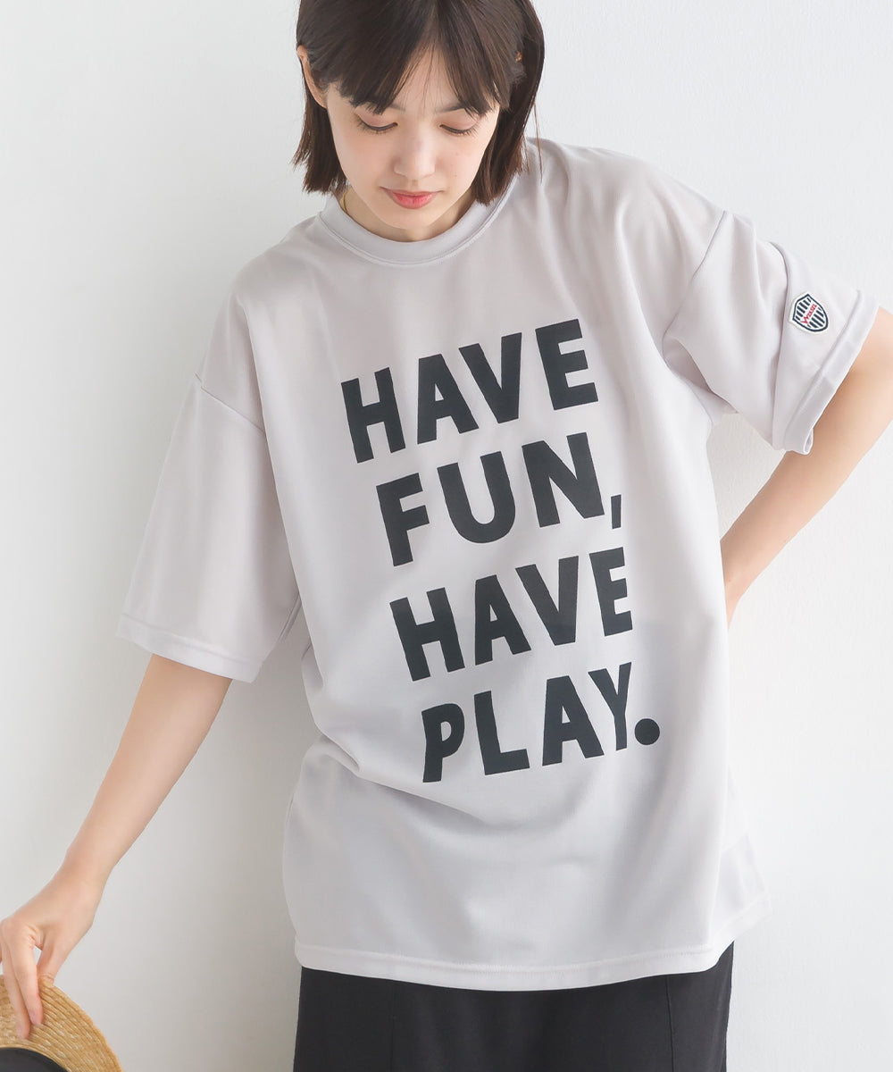 【Vissel×OMNES】ユニセックス プリントメッシュ半袖Tシャツ ヴィッセル神戸コラボTシャツ【1522-5319】