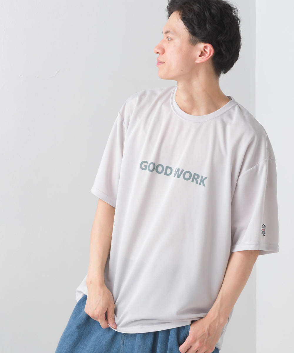 【Vissel×OMNES】ユニセックス プリントメッシュ半袖Tシャツ ヴィッセル神戸コラボTシャツ【1522-5319】