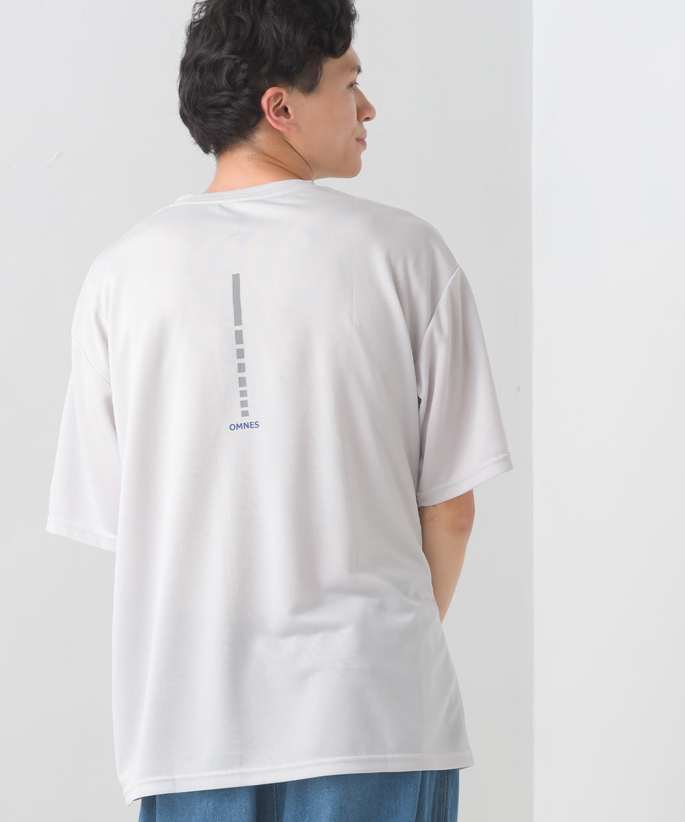 【Vissel×OMNES】ユニセックス プリントメッシュ半袖Tシャツ ヴィッセル神戸コラボTシャツ【1522-5319】