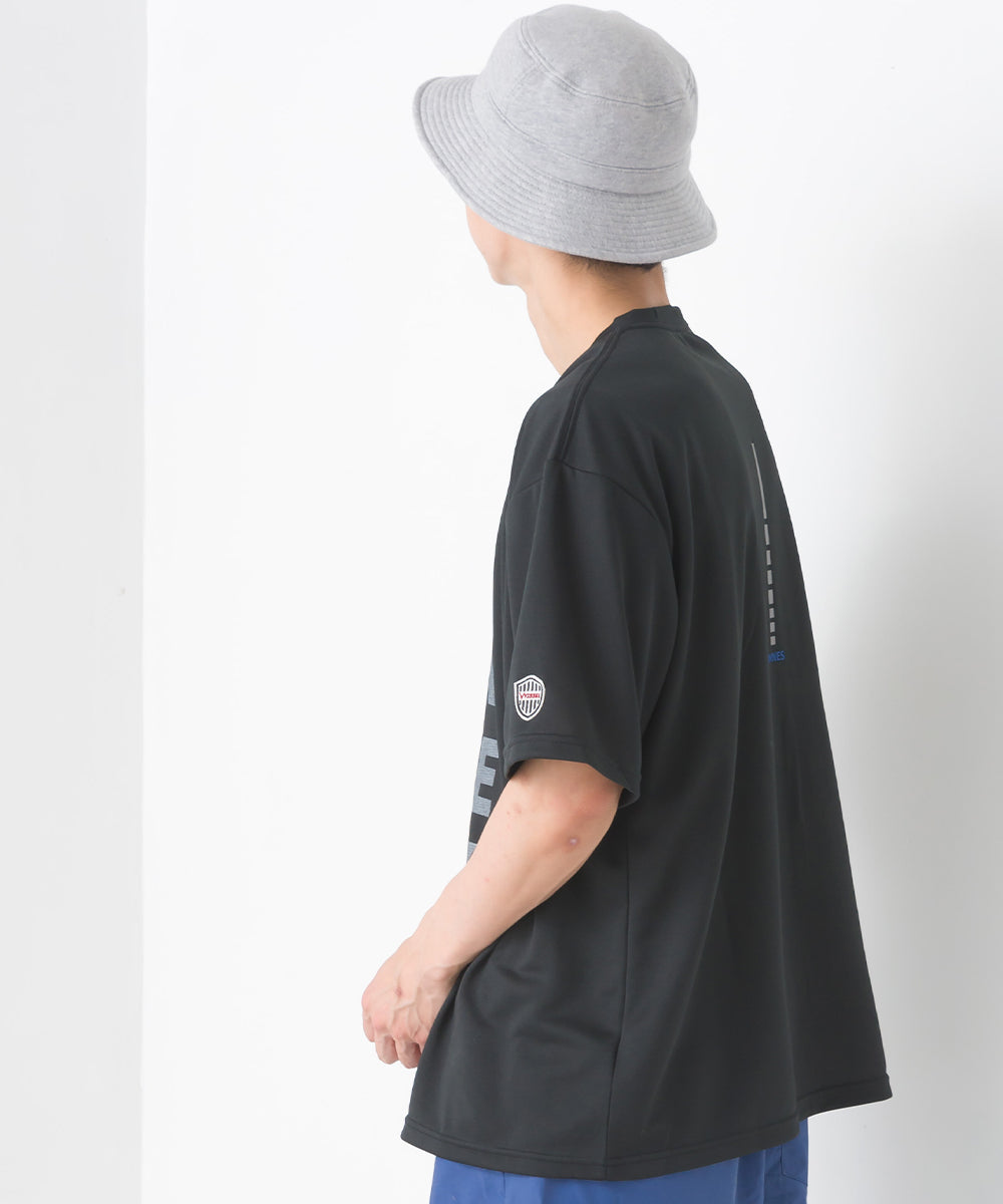 【Vissel×OMNES】ユニセックス プリントメッシュ半袖Tシャツ ヴィッセル神戸コラボTシャツ【1522-5319】