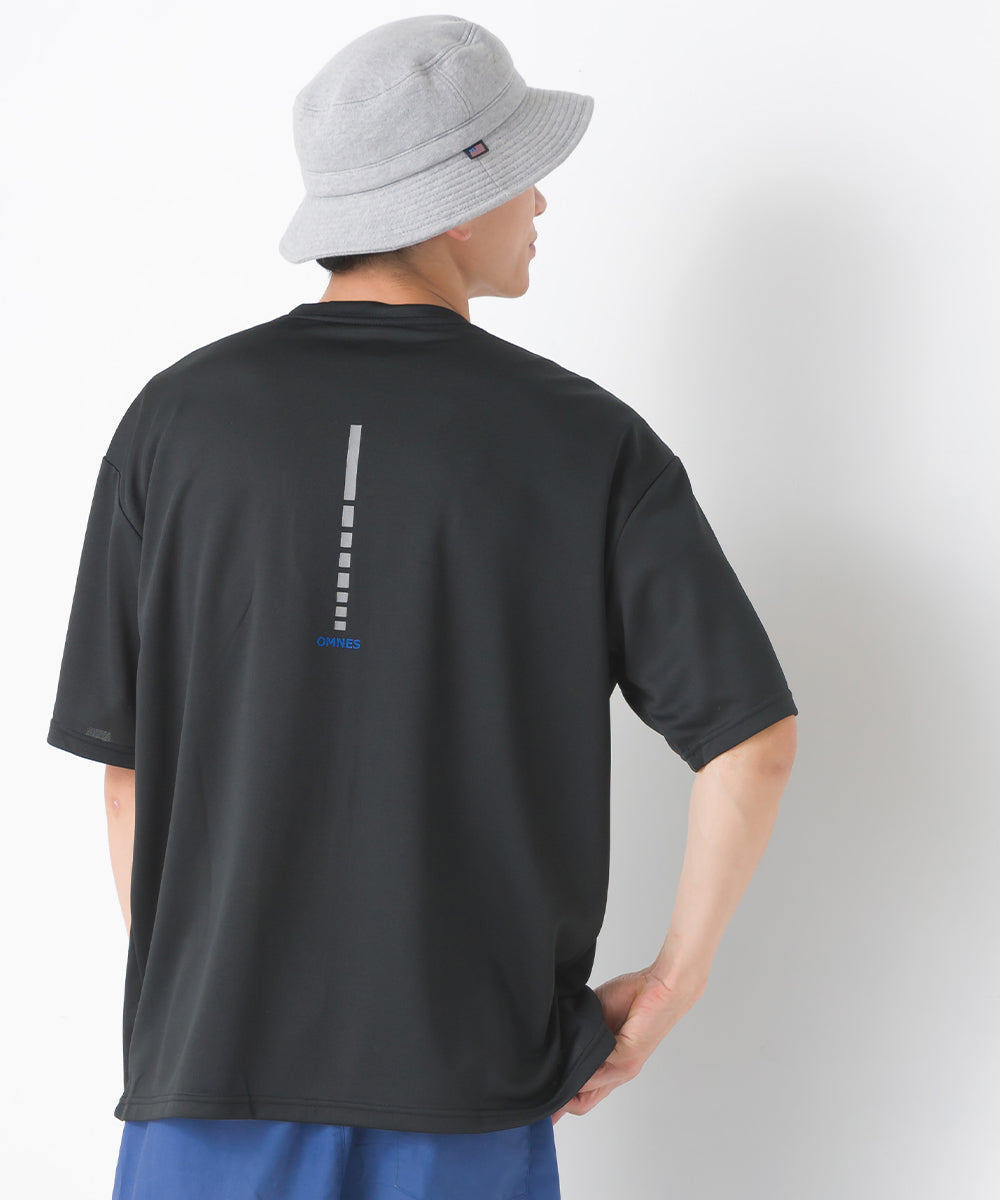 【Vissel×OMNES】ユニセックス プリントメッシュ半袖Tシャツ ヴィッセル神戸コラボTシャツ【1522-5319】