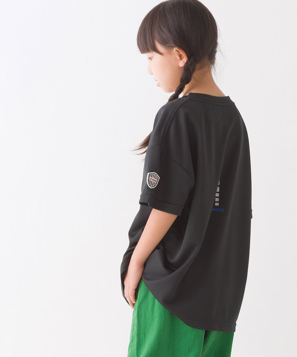 【Vissel×OMNES】キッズ プリントメッシュ半袖Tシャツ ヴィッセル神戸コラボTシャツ【1522-5320】
