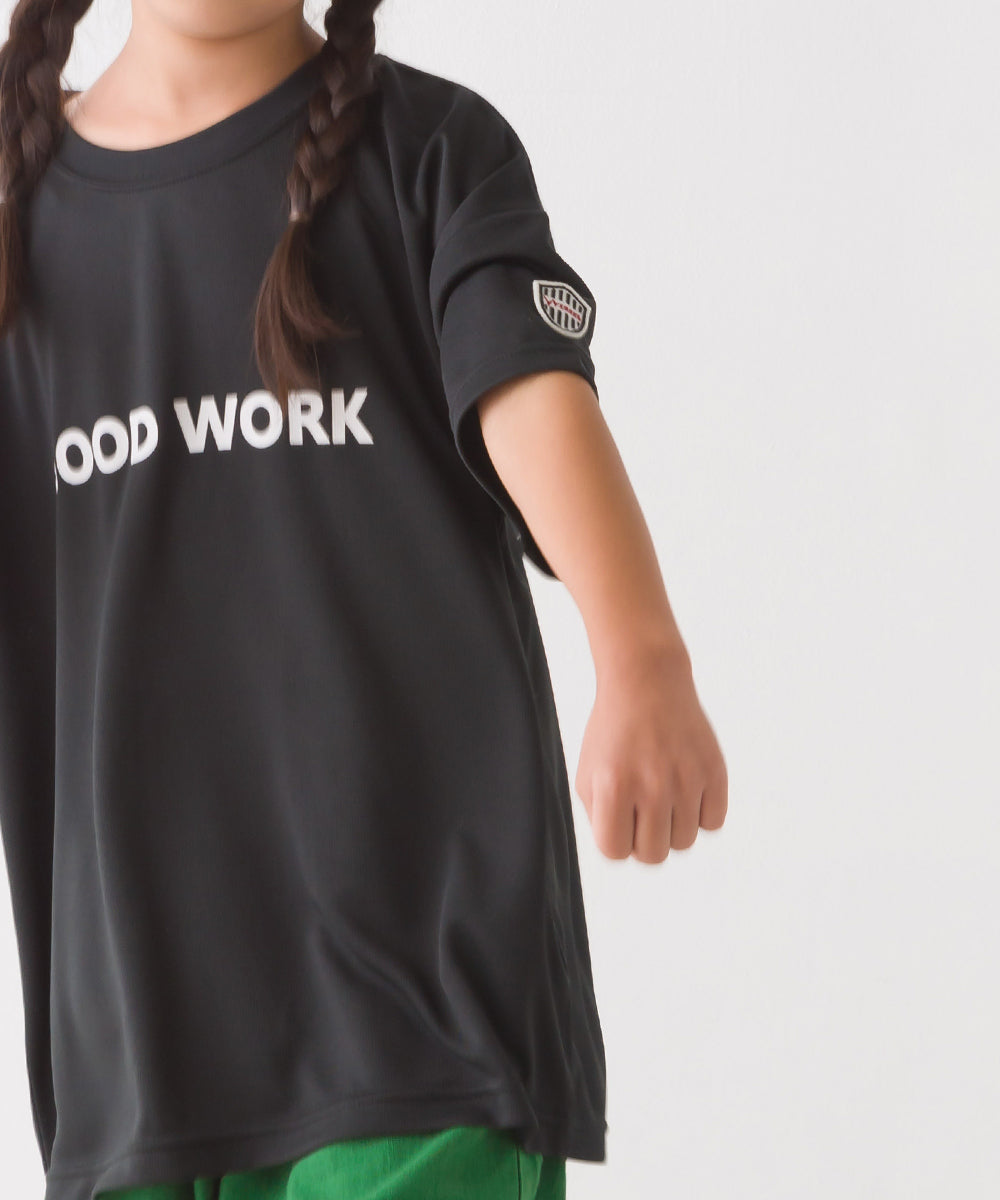 【Vissel×OMNES】キッズ プリントメッシュ半袖Tシャツ ヴィッセル神戸コラボTシャツ【1522-5320】