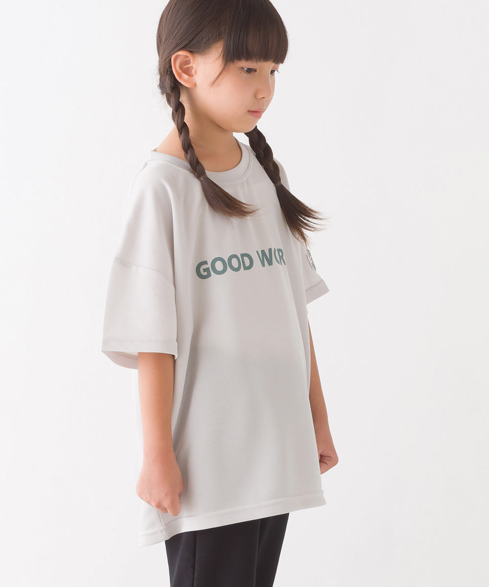 【Vissel×OMNES】キッズ プリントメッシュ半袖Tシャツ ヴィッセル神戸コラボTシャツ【1522-5320】