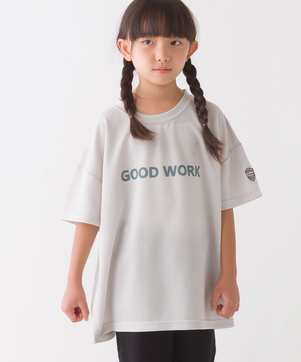 【Vissel×OMNES】キッズ プリントメッシュ半袖Tシャツ ヴィッセル神戸コラボTシャツ【1522-5320】
