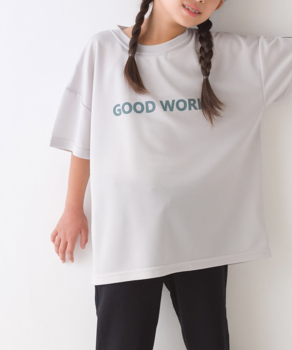 【Vissel×OMNES】キッズ プリントメッシュ半袖Tシャツ ヴィッセル神戸コラボTシャツ【1522-5320】