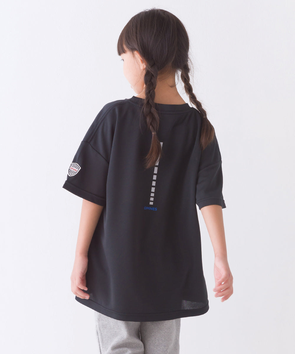 【Vissel×OMNES】キッズ プリントメッシュ半袖Tシャツ ヴィッセル神戸コラボTシャツ【1522-5320】