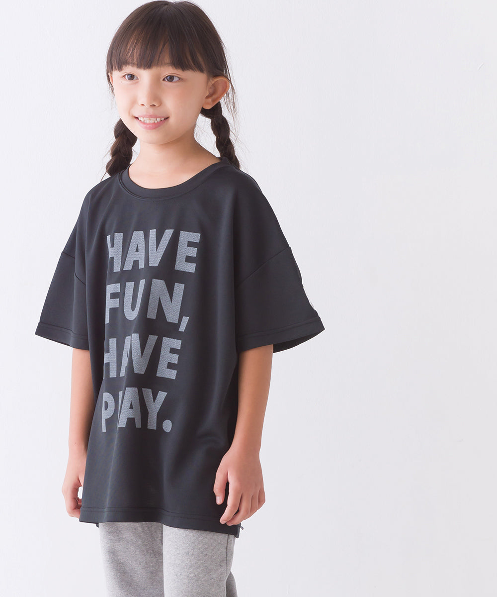 【Vissel×OMNES】キッズ プリントメッシュ半袖Tシャツ ヴィッセル神戸コラボTシャツ【1522-5320】
