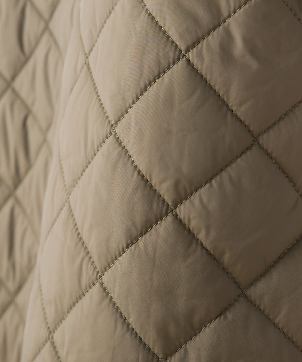 【OMNES】ユニセックス 裏ファーキルティングブルゾン【1522-7146】