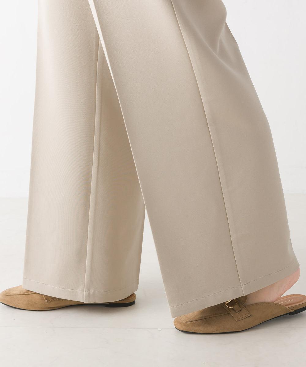 【OMNES】ストレッチジョーゼットワークパンツ【1523-2124】