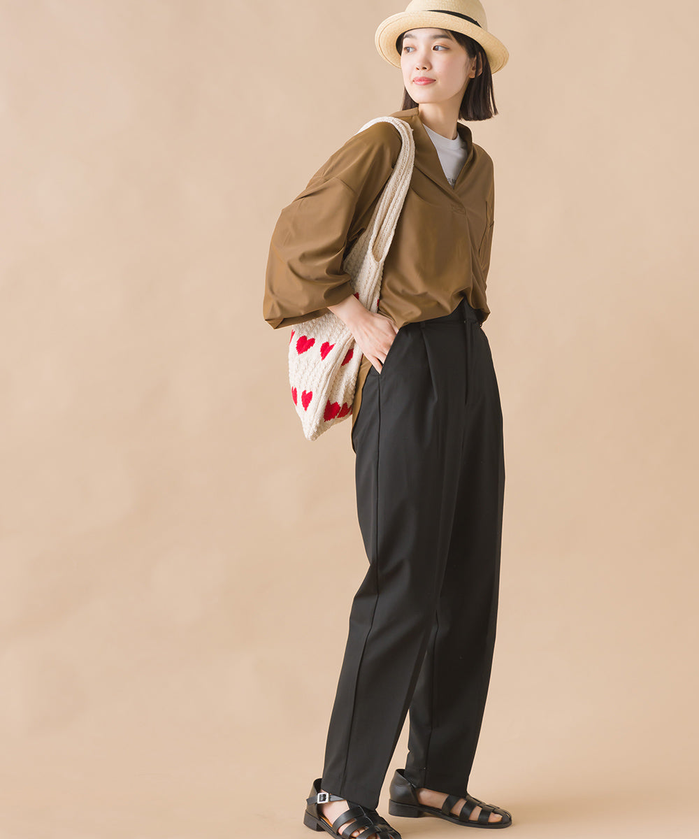 【OMNES】ラッシュガードスキッパービッグシャツ【1523-5387】