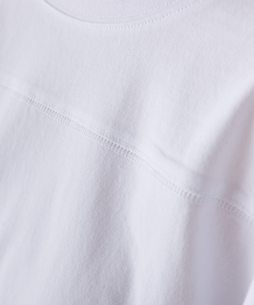 【OMNES】袖ボリュームタック長袖Tシャツ【1523-5412】