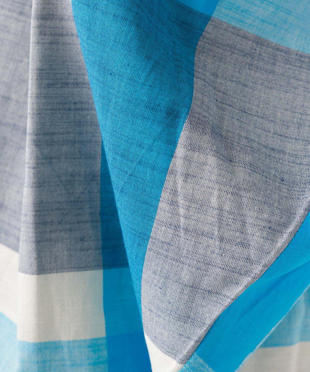 【OMNES】コットンスラブ チェック柄ドルマンプルオーバー【1524-4200】