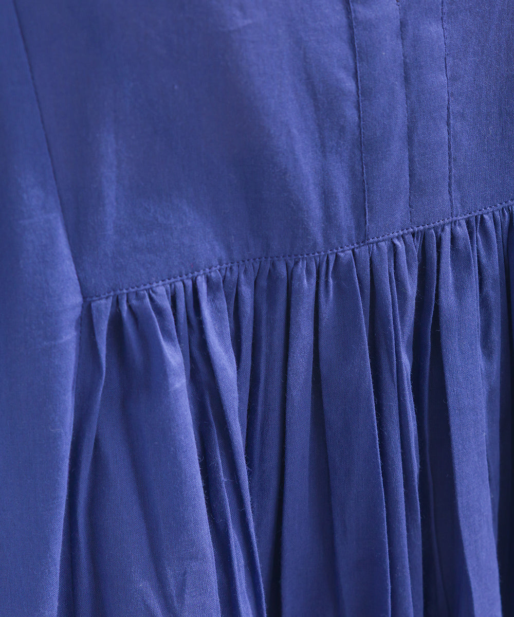 【OMNES】コットンボイルレース切り替えプルオーバーブラウス【1525-4217】