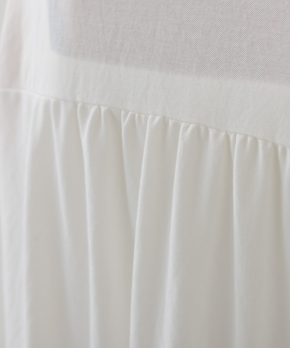 【OMNES】接触冷感 前開きシャツワンピース【252W427OMN008】