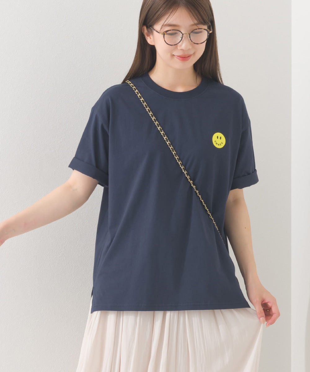 【OMNES】プリントTシャツB にこちゃん【252W427EVN002】