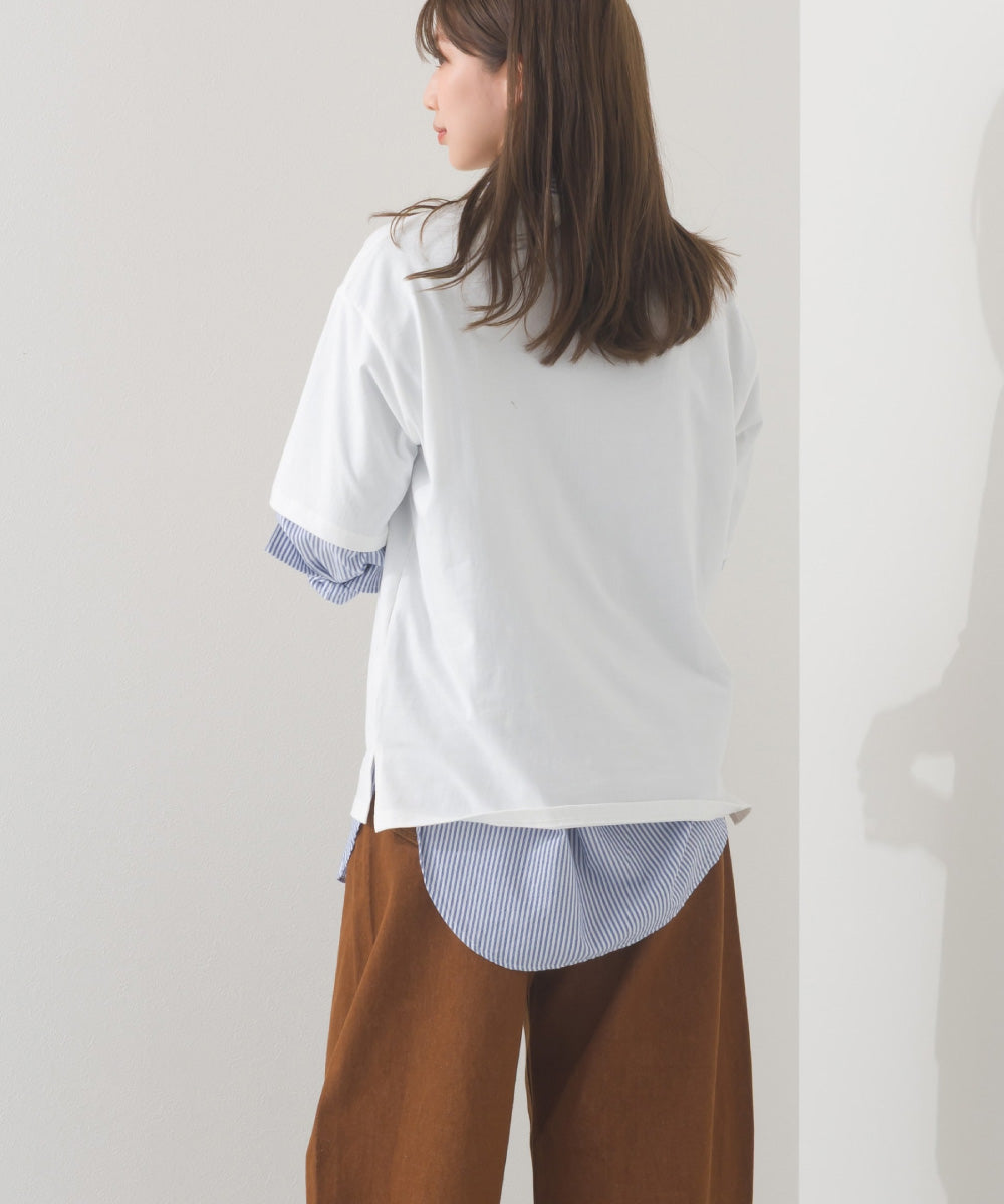【OMNES】プリントTシャツB にこちゃん【252W427EVN002】