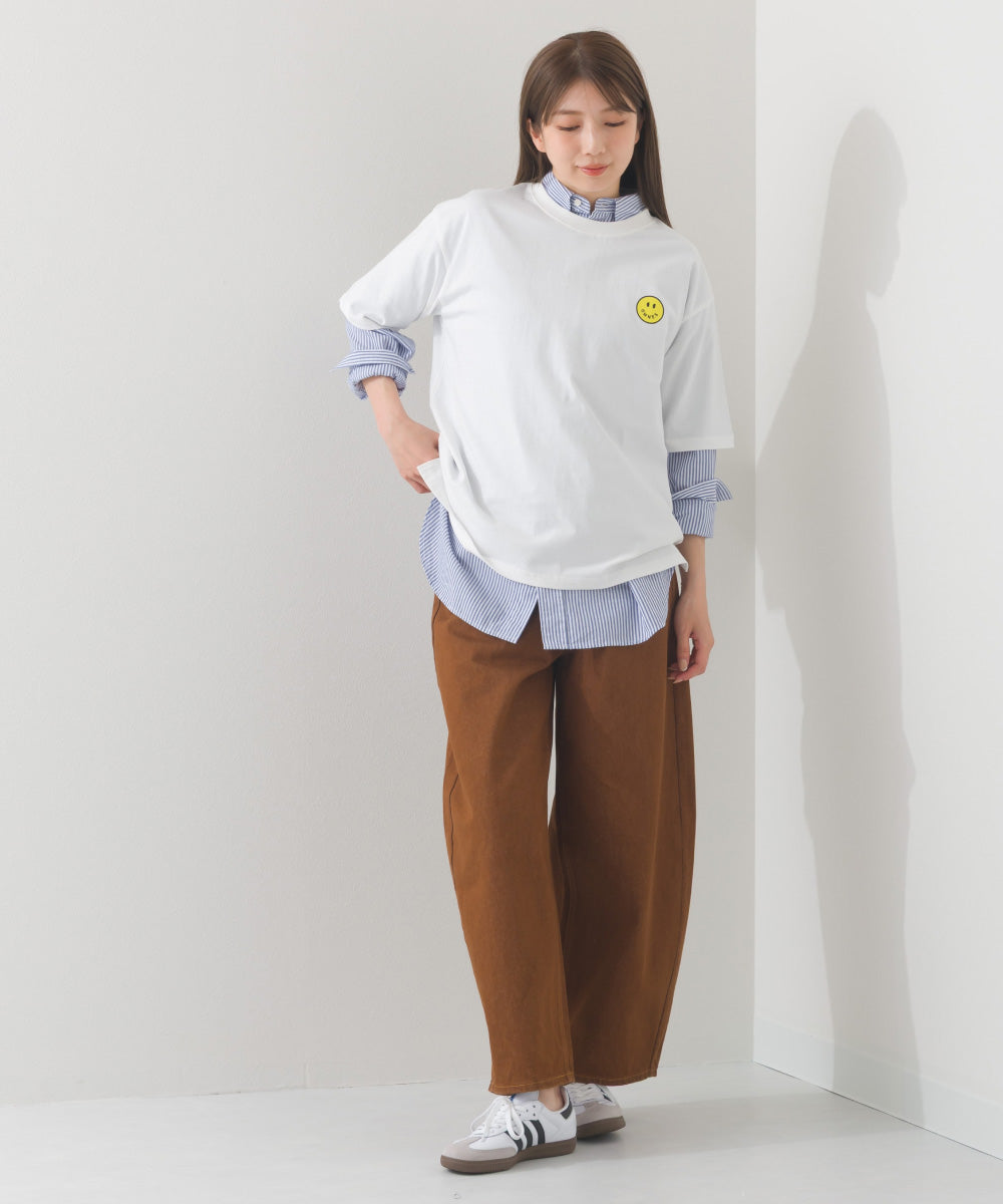 【OMNES】プリントTシャツB にこちゃん【252W427EVN002】