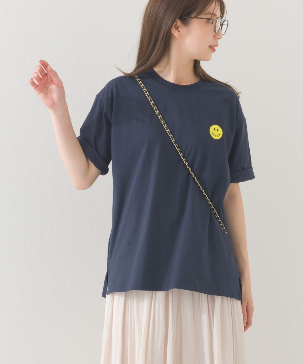 【OMNES】プリントTシャツB にこちゃん【252W427EVN002】
