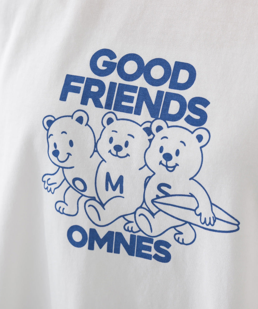 【OMNES】プリントTシャツC LOS ANGELES【252W427EVN003】