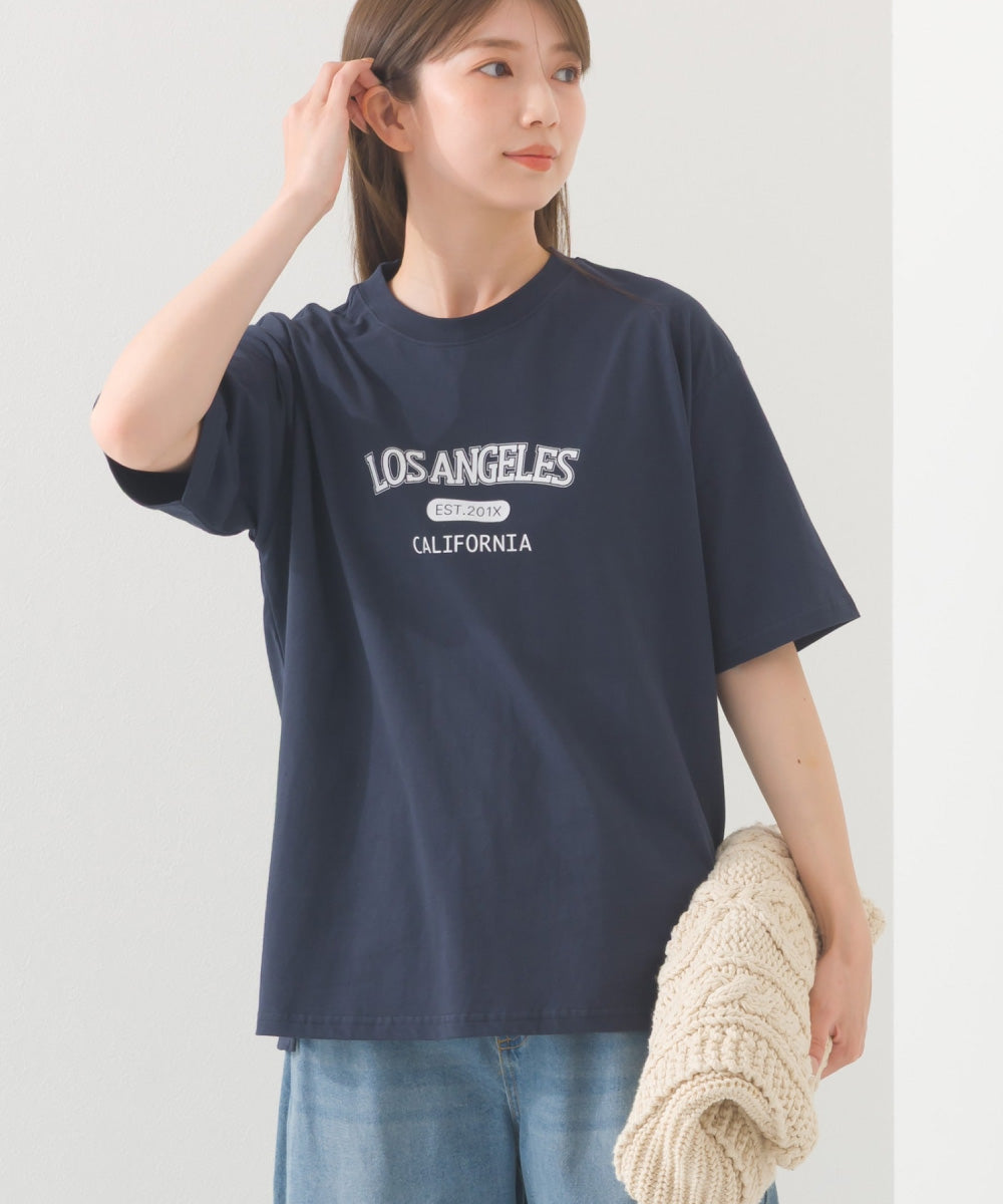 【OMNES】プリントTシャツC LOS ANGELES【252W427EVN003】