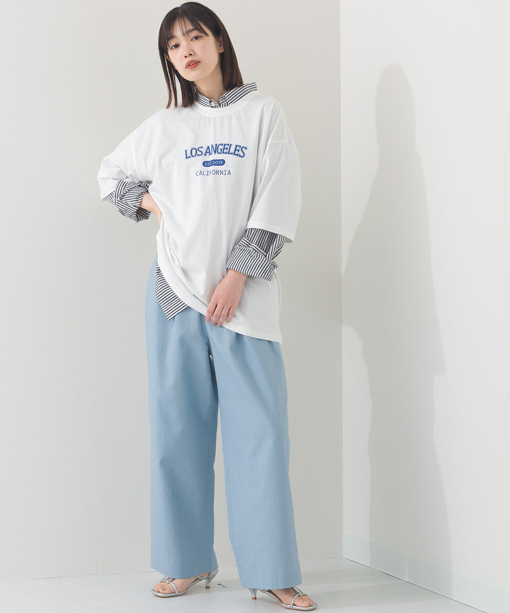 【OMNES】プリントTシャツC LOS ANGELES【252W427EVN003】