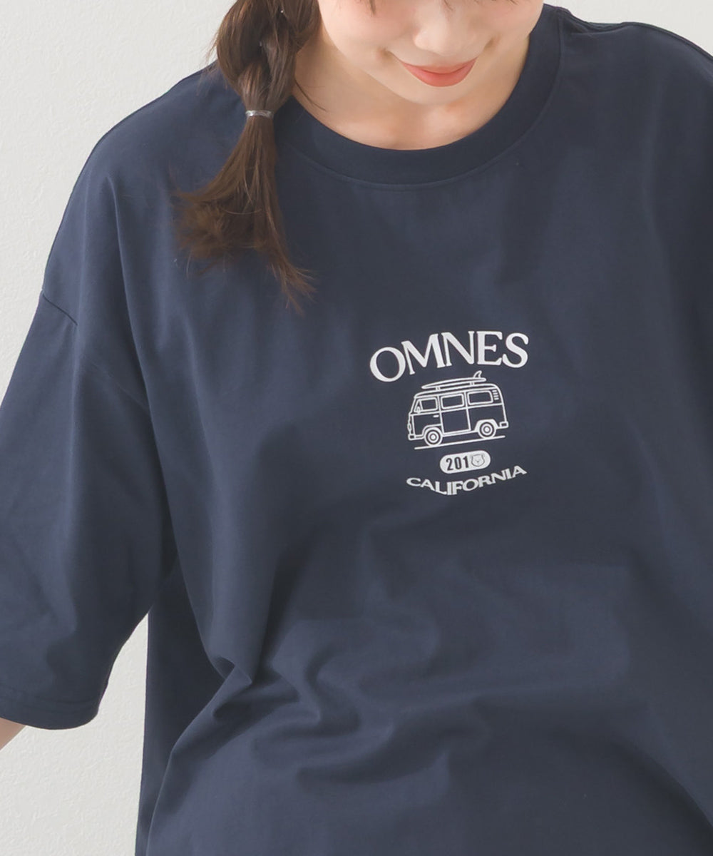 【OMNES】プリントTシャツE CALIFORNIA【252W427EVN005】