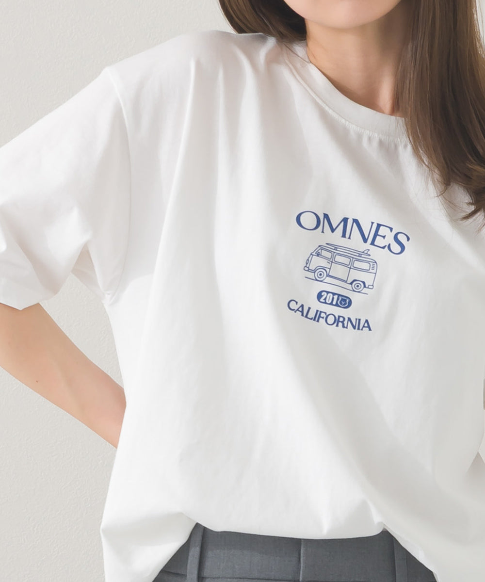 【OMNES】プリントTシャツE CALIFORNIA【252W427EVN005】