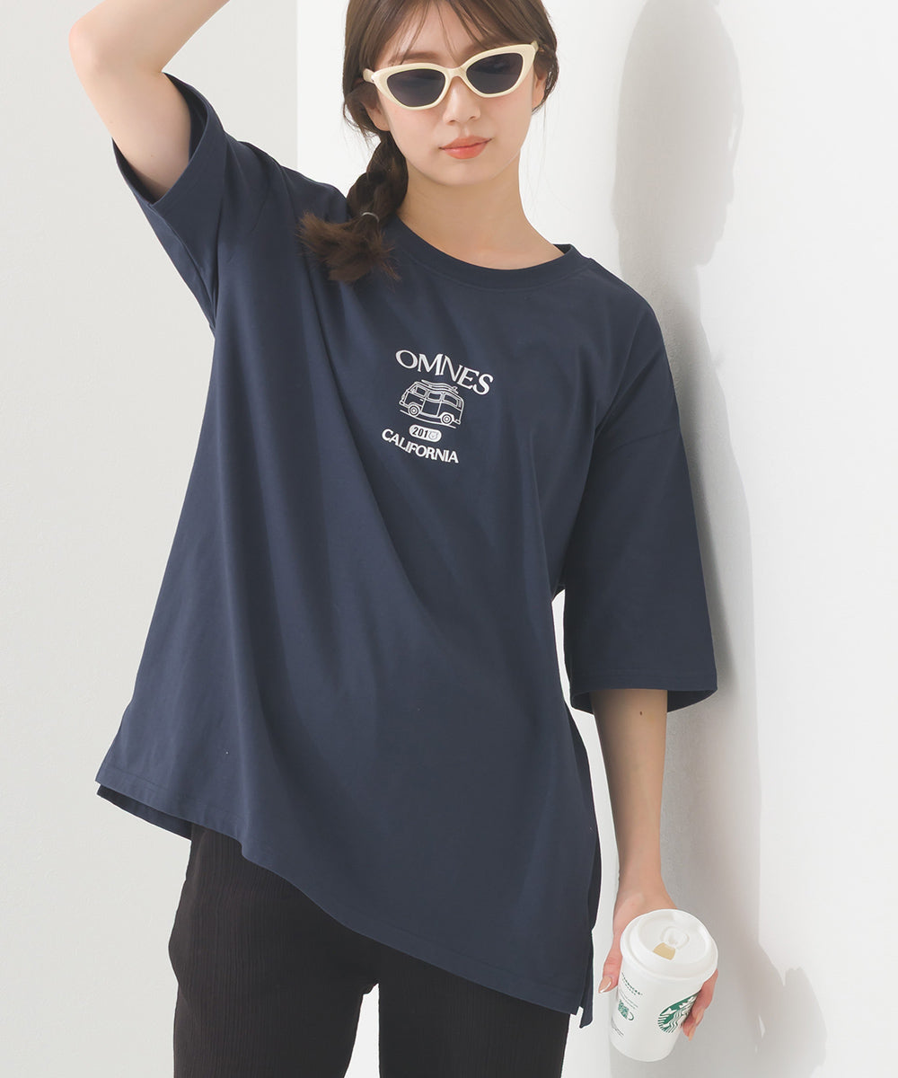 【OMNES】プリントTシャツE CALIFORNIA【252W427EVN005】