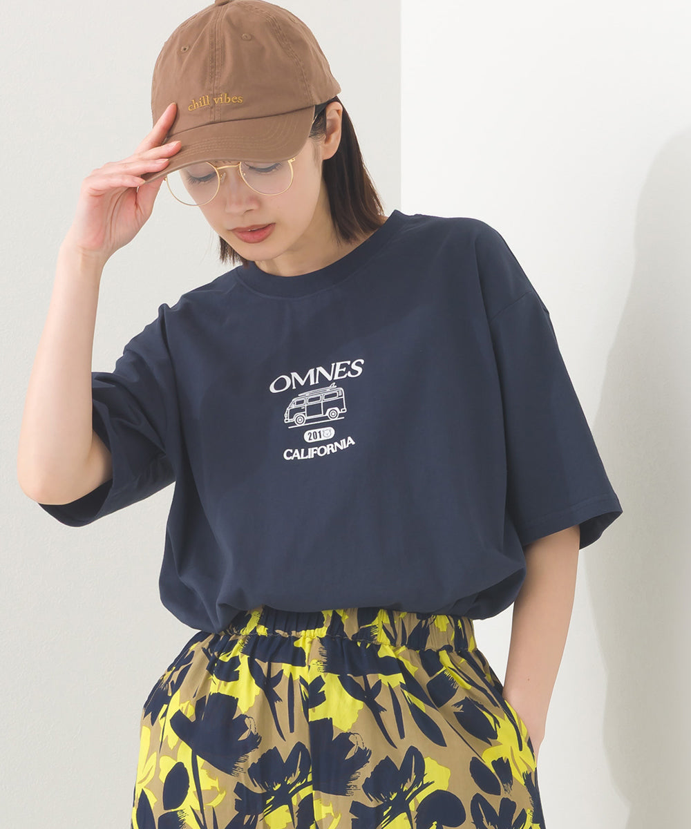 【OMNES】プリントTシャツE CALIFORNIA【252W427EVN005】