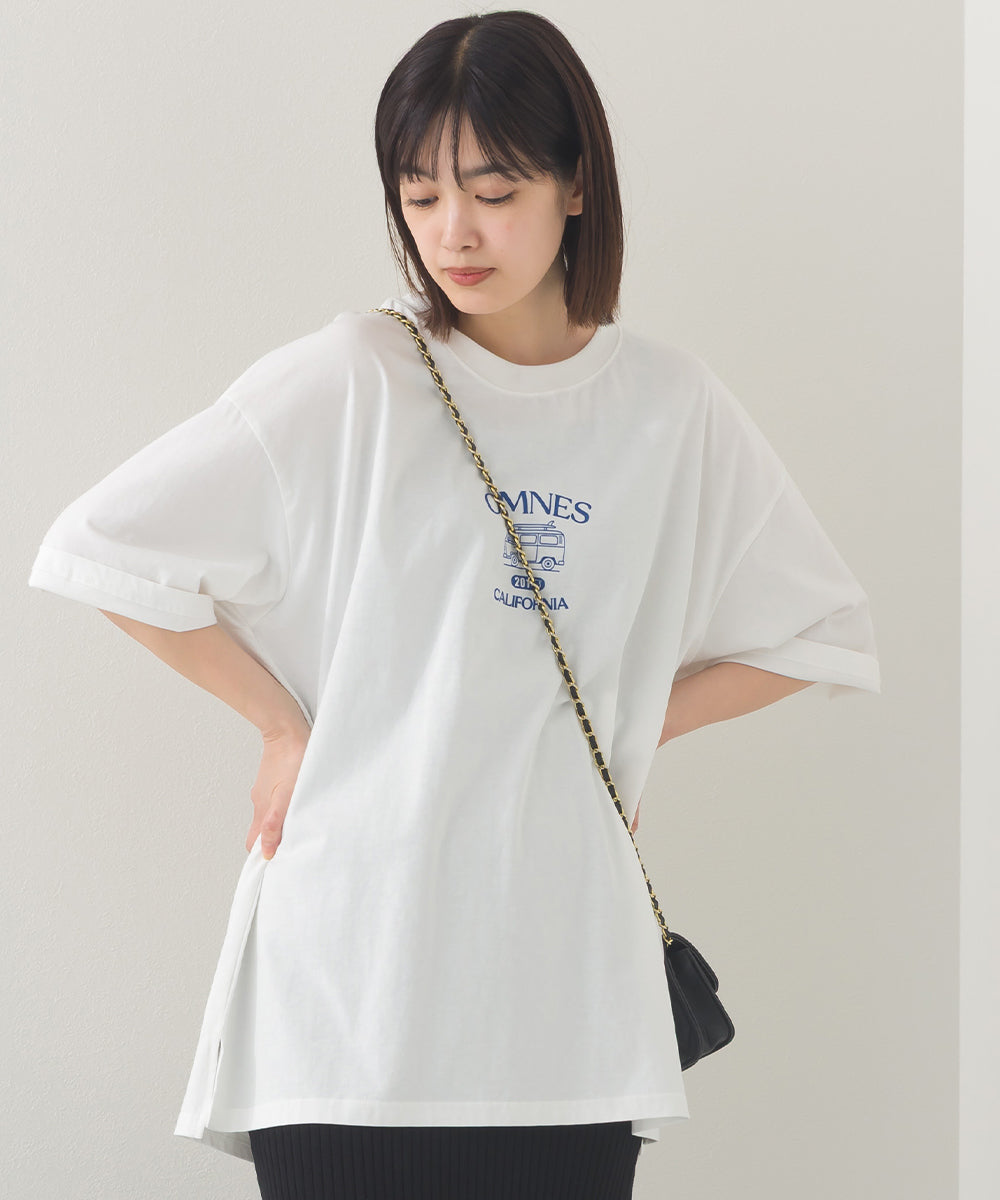 【OMNES】プリントTシャツE CALIFORNIA【252W427EVN005】