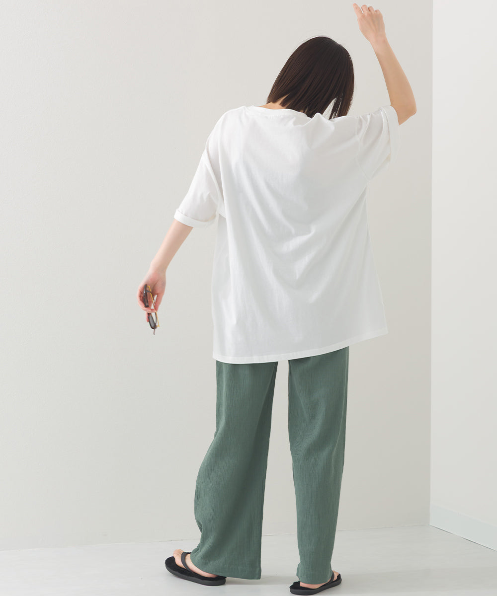 【OMNES】プリントTシャツF GOOD FRIENDS【252W427EVN006】