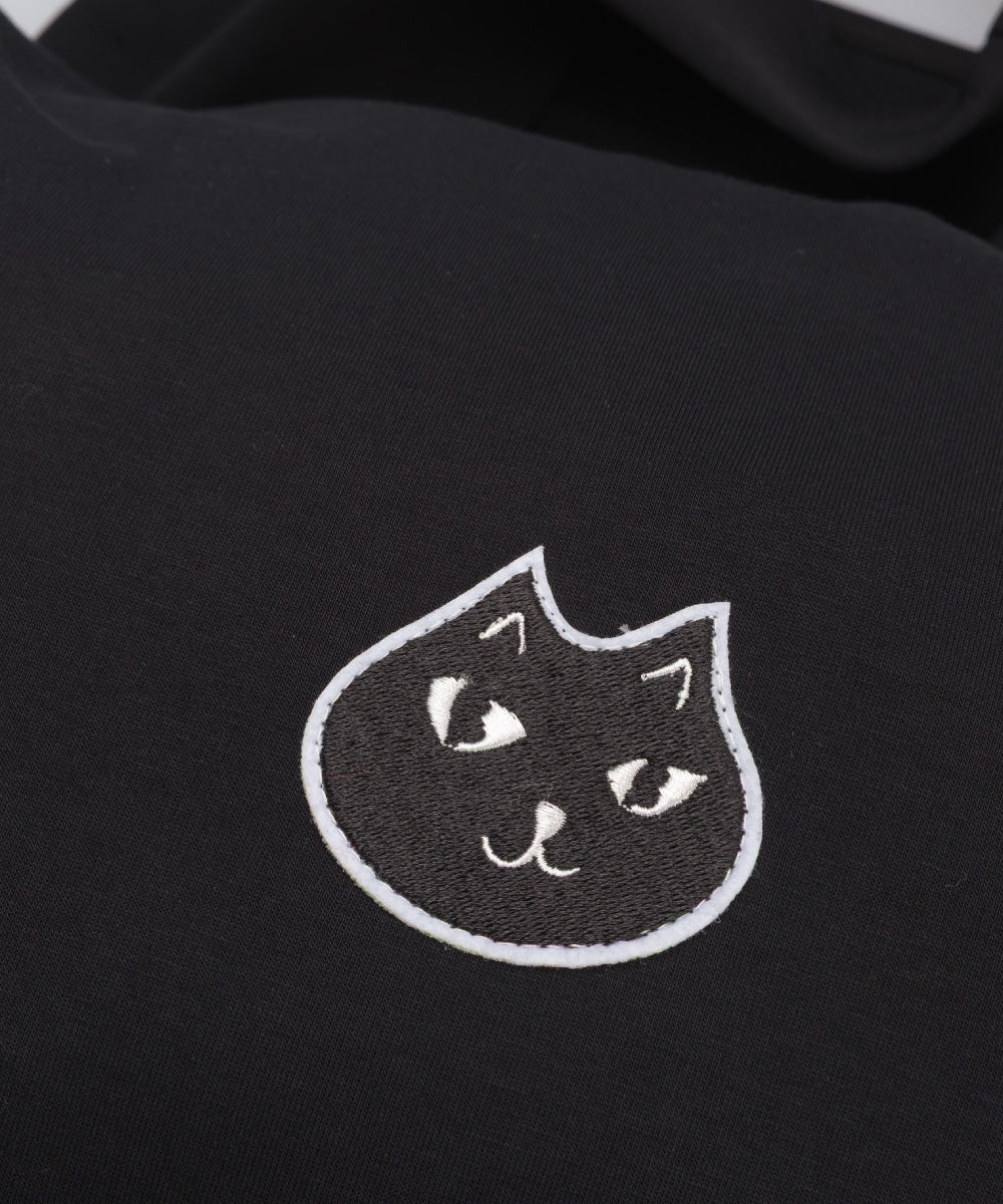 【228】トートバック縦型 ねこちゃんワッペン【253G320228002】