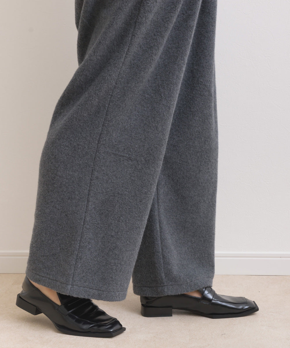 【OMNES】フェルトキャミソール&ワイドパンツ 2WAYセットアップ【253W427OMN025】