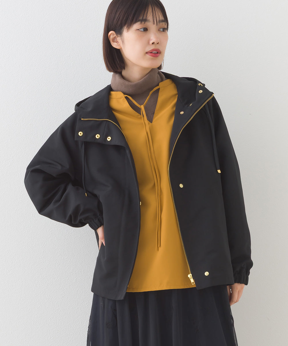 【OMNES】撥水加工ジップアップマウンテンパーカージャケット【253W427OMN079】