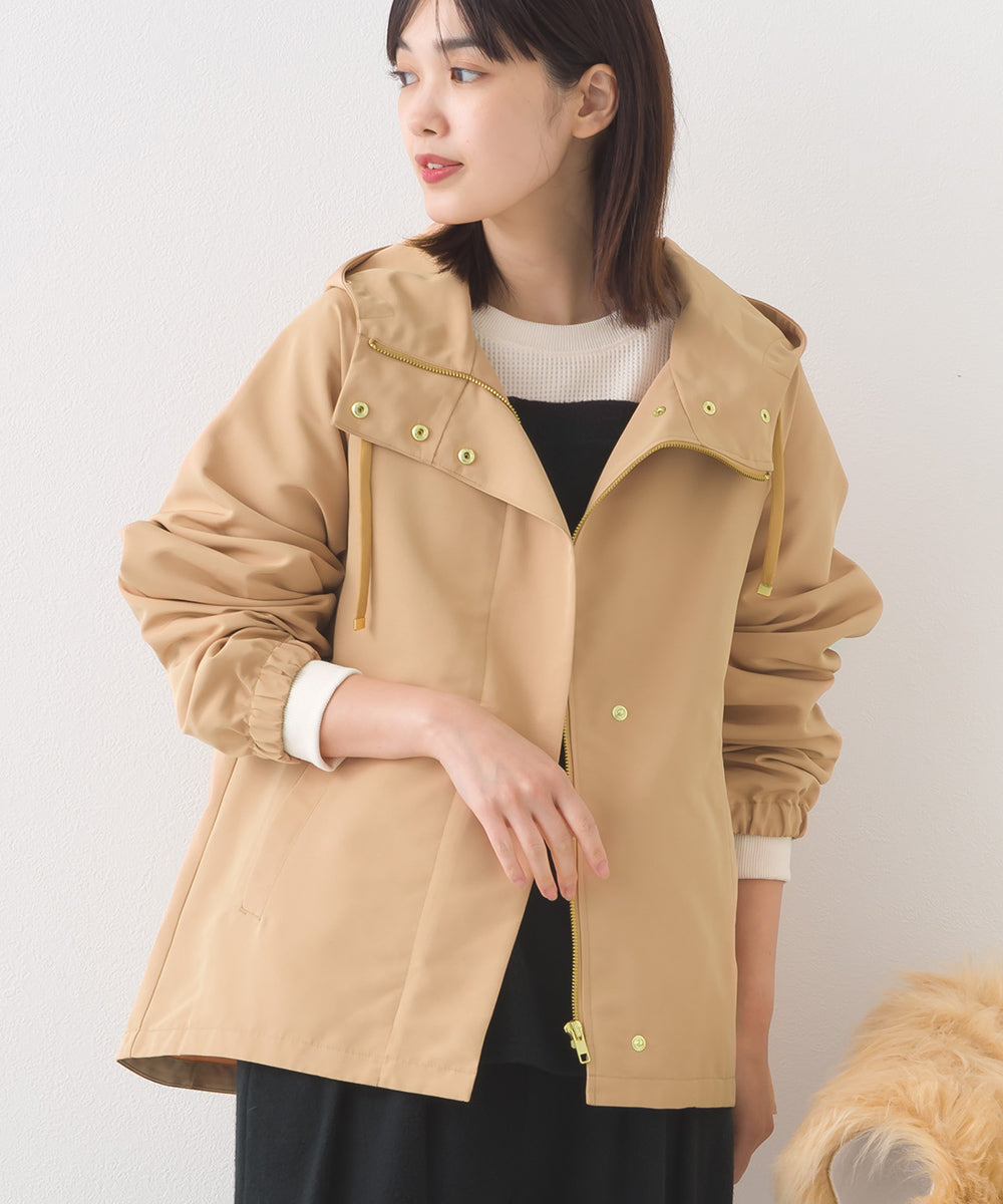【OMNES】撥水加工ジップアップマウンテンパーカージャケット【253W427OMN079】