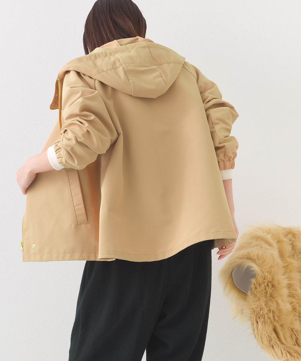 【OMNES】撥水加工ジップアップマウンテンパーカージャケット【253W427OMN079】