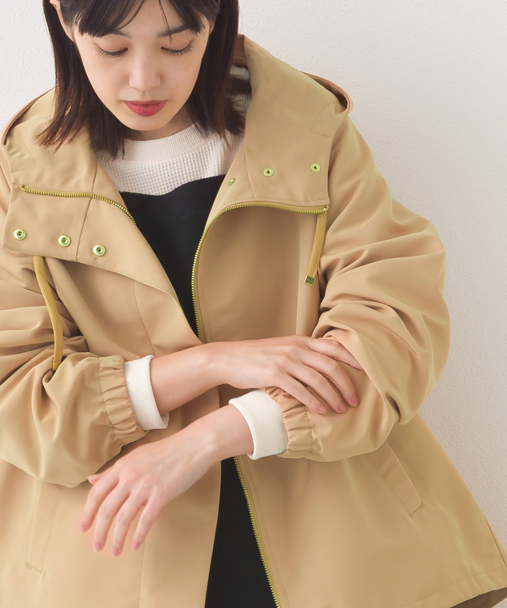 【OMNES】撥水加工ジップアップマウンテンパーカージャケット【253W427OMN079】