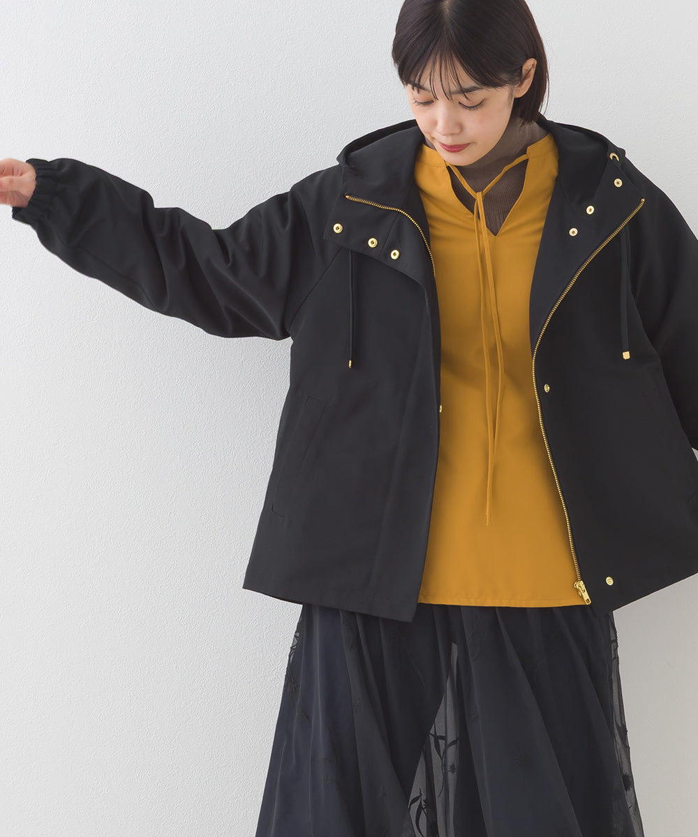【OMNES】撥水加工ジップアップマウンテンパーカージャケット【253W427OMN079】